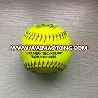 12inch Synthetic Leather Cover With Cork Core Training Softball